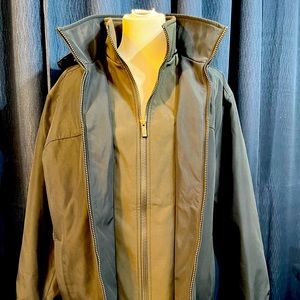Weatherproof Large Nylon Parka!  Great condition! Hooded!